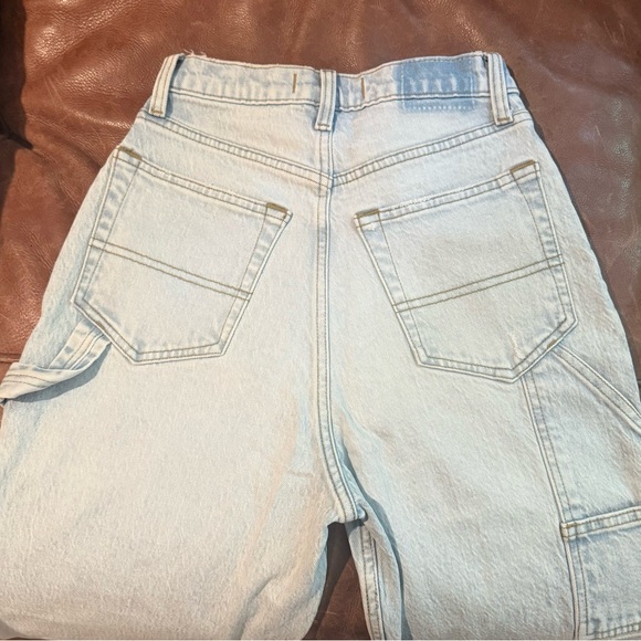 Abercrombie & Fitch Women's Ultra High Rise Light Blue Jeans - Picture 5 of 5